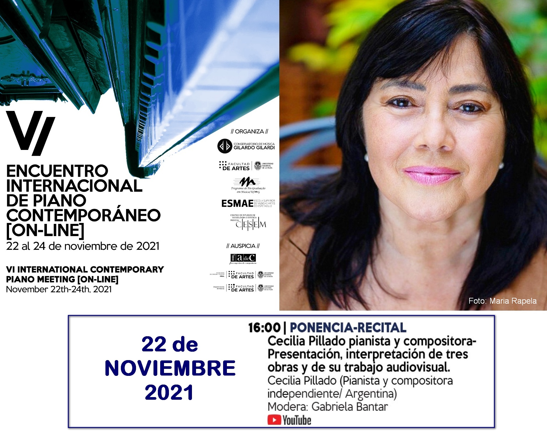 Cecilia Pillado- Congress Contemporary Piano 2021